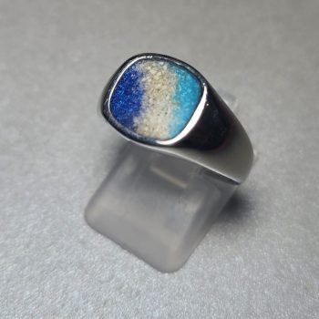 Stainless Steel Signet Ring (Hers; small)