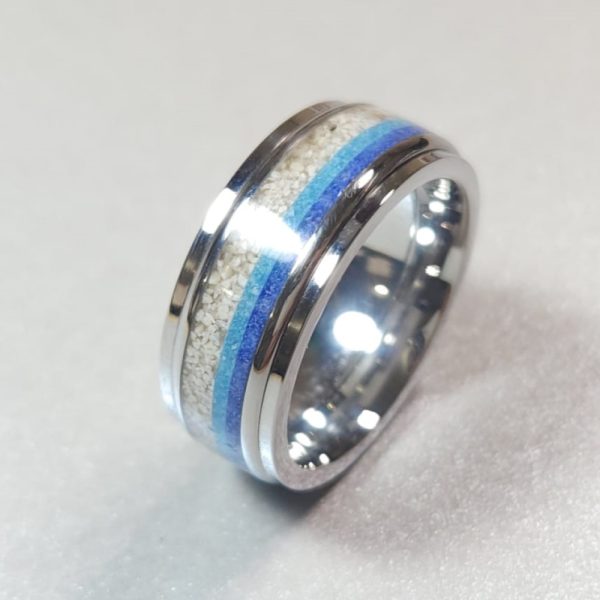 Stainless Steel Spinner (anxiety) Ring