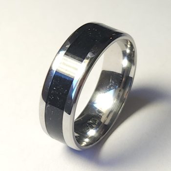 Stainless steel Granite ring