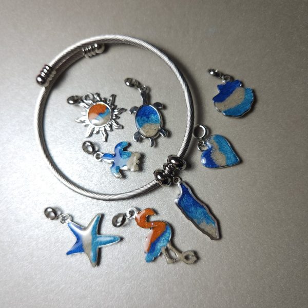 Complete Simply Ringz Charm Bangle with Charms