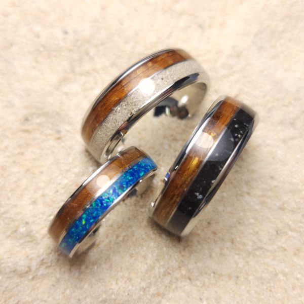 2 channel stainless steel ring