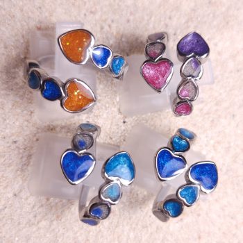 Adjustable Stainless Steel Ring (Heart)